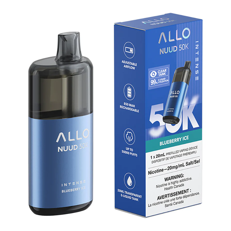 allo intense nuud 50k disposable vape device blueberry ice 20ml allo intense nuud 50k disposable vape device blueberry ice 20ml