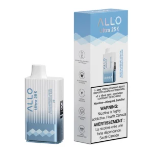 allo ultra 25k disposable vape device blue raspberry lemon 17ml