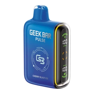 geek bar pulse disposable vape device cherry blast ice