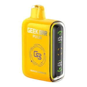 geek bar pulse disposable vape device tropical mango ice