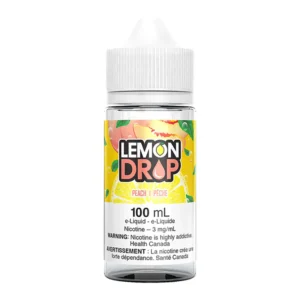 lemon drop freebase e liquid peach 100ml