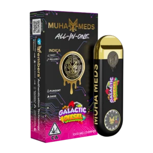 new muha gen 3 galactic diesel indica | 1000mg